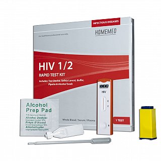 HOMEMED HIV 1/2 Single Test Kit